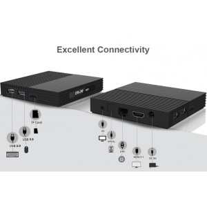 Smart TV Box Mini PC A95X F2 Android 9.0 4GB RAM 32GB ROM 4K Quad Core Bluetooth HDMI WiFi Dual Band Ethernet Slot Card SD - Img 7