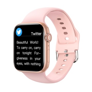 Smartwatch Techstar® X8, Ecran Touch, 1.75 inch, Bluetooth 5.0, Notificari Aplicatii, Monitorizare Puls, Roz Resigilat - Img 3