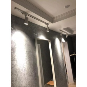 corp iluminat LED tip pendul alb cu lumina calda