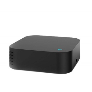 Telecomanda IR Techstar SL-02, vedere laterala cu port de alimentare
