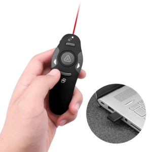 Telecomanda Wireless Techstar pentru Prezentare, cu pointer Laser, Butoane SlideShow, USB - Img 5