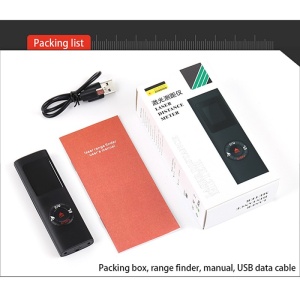 Telemetru Multimetru Mini Digital Smart Techstar® de 40m, cu Laser, Portabil si cu USB pt Masurat Distanta - Img 6