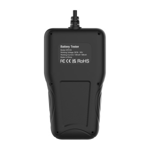 Tester baterii auto Techstar BT310 – vedere spate/carcasa
