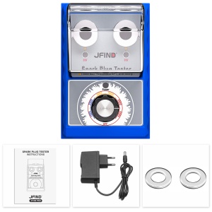 Aparat testare bujii JFIND cu comenzi simple si afisaj iluminat