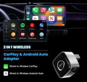 Techstar M5 - prezentare functii si interfata CarPlay/Android Auto pe ecran (imagine informativa)