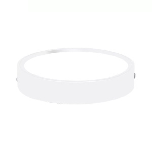 Aplica LED Techstar® Slim P, Putere 15W, Culoare Lumina 6500K, Diametru 12cm, Grosime 3cm, CRI 80+, Corp Aluminiu, Alb - Img 1