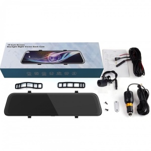 Camera Auto Dubla Tip Oglinda, Techstar® D50, 10" Touch, Full HD, Camera Marsarier - Img 3