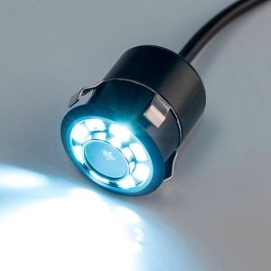 Camera parcare Techstar IR - Sistem retrovizoare, 8 LED-uri infrarosu, functionare noaptea, unghi ultra-larg 170°, rezistenta la apa