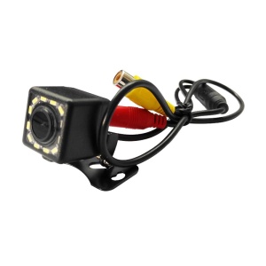 Camera marsarier Techstar 12L cu LED-uri si cabluri RCA pentru conectare