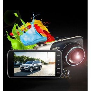 Camera Video Auto Dubla Techstar® T810 FullHD Cu Functia WDR si Ecran IPS 4inch - Img 9