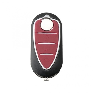 Carcasa cheie auto Alfa Romeo Mito Giulietta 3 butoane rosie