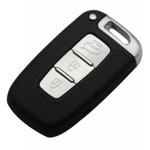 Carcasa cheie auto Techstar Kia cu 3 butoane si butoane argintii