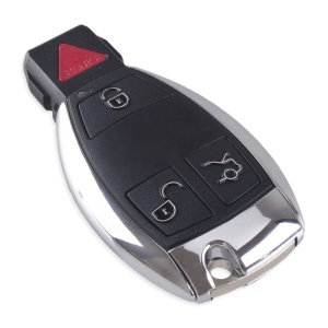 Carcasa cheie auto Techstar compatibila Mercedes A B C E G M R S Class Sprinter Viano Vito, model compact 4 butoane