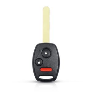 Carcasa cheie Techstar Honda Accord, Civic, CR-V, Fit, Pilot, 3 butoane, buton rosu panica, lama inclusa
