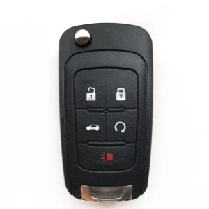 Carcasa cheie auto Techstar compatibila Opel Chevrolet Vauxhall, 5 butoane, design modern