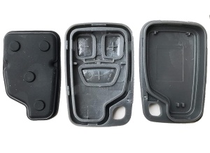 Set 3 componente carcasă cheie Volvo – față, spate și interior