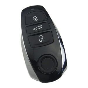Carcasa cheie Techstar® 3 butoane pentru VW Touareg 7P (2010–2018) – compatibila lama HU66 – piesa aftermarket