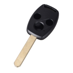 Carcasa cheie auto Techstar Honda Accord, Civic, CR-V, Fit, Pilot, 3 butoane, design negru cu lama inclusa