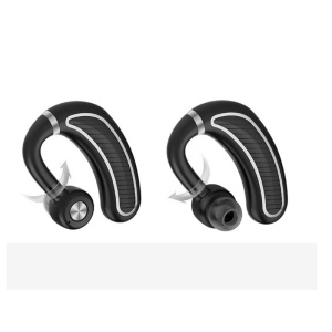 Casca Bluetooth Techstar® K21 Negru/Argintiu, Sunet HD, Autonomie Mare - Img 3