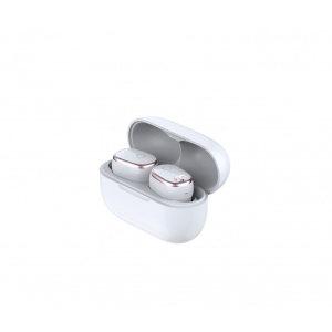 Casti Smart Techstar® TWS S17 mini, Wireless, Bluetooth V5.0, IPX5, HD Audio, Touch, iOS, Android, Type-C, Alb - Img 3