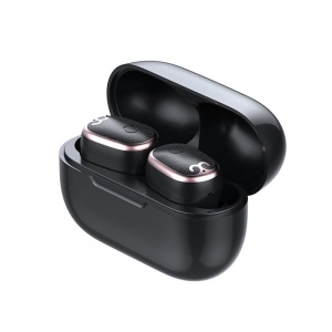 Casti Smart Techstar® TWS S17 mini, Wireless, Bluetooth V5.0, IPX5, HD Audio, Touch, iOS, Android, Type-C, Negru - Img 10
