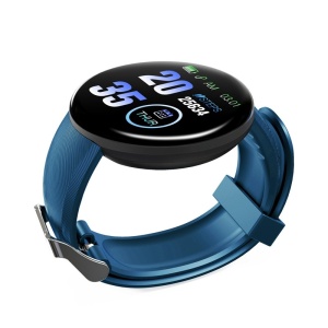 Ceas Techstar D18 Negru - Bluetooth 4.0, ecran 1.3", rezistent la stropit, ideal pentru monitorizare sanatate