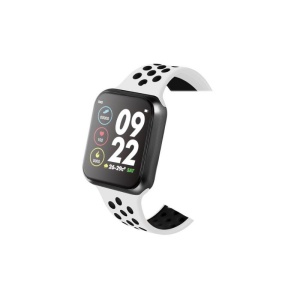Ceas Smartwatch Techstar® F8, 1.30 inch IPS, Bluetooth 4.0, Monitorizare Puls, Tensiune, Alerte Sedentarism, Hidratare, Alb - Img 3