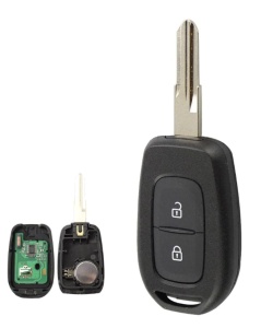 Set cheie auto completă cu cip, lamă și placă electronică