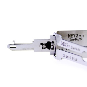 unealta Lishi NE72 2 in 1 pick decodor auto pentru incuietori Citroen Peugeot Renault