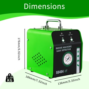 Carcasa verde Techstar SD404 prezentare laterala