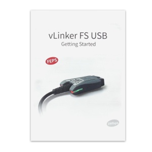 Pachet Vgate vLinker FS cu interfata diagnoza, cablu si manual Forscan