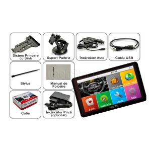 GPS Auto Navitek Premium+ 7" HD 256Ram - Img 2