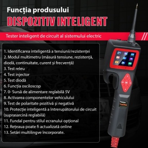 Utilizare tester circuite TopDiag P200 in service auto