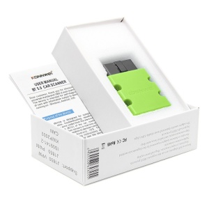 dispozitiv konnwei kw902 verde vedere din spate