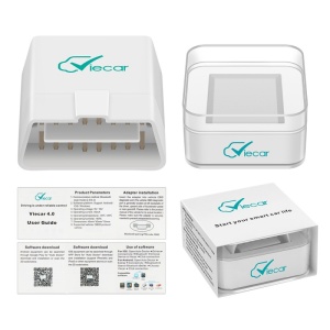 Set complet interfata Viecar alb cu accesorii si manual
