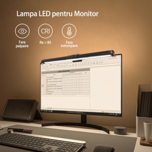 Iluminare calda cu lampa LED pentru monitor Techstar