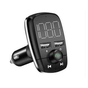 Modulator FM Auto Wireless T50 Car Kit Bluetooth MP3 Player Dual Usb Port - Img 1