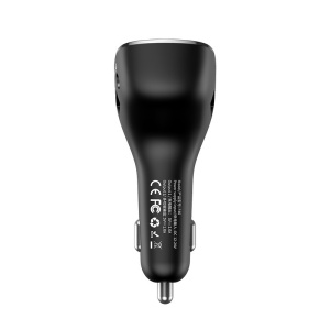 Modulator FM Baseus F40, 4in1, Wireless, Bluetooth 5.0, FM Transmitator, AUX Out, Tensiune Baterie, Design PREMIUM - Img 3