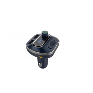 Modulator FM Techstar® T19A, Wireless, Bluetooth 4.2, Microfon Integrat, FM Transmitator, Voltaj Baterie, USB, Slot MicroSD, AUX - Img 5