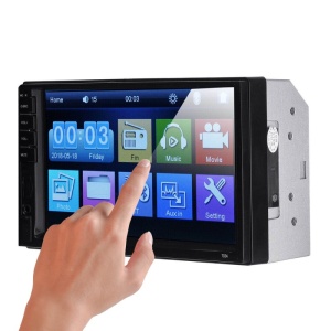MP5 Player Techstar® 7034, 2DIN, Camera Marsarier, Ecran HD Touch 7", Comenzi Volan, Telecomanda, MirrorLink, Bluetooth 4.2 - Img 3
