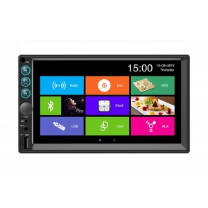 MP5 Player Techstar® 7061, 2DIN, Camera Marsarier, Ecran HD Touch 7", Comenzi Volan, Telecomanda, MirrorLink, Bluetooth 4.2 - Img 8