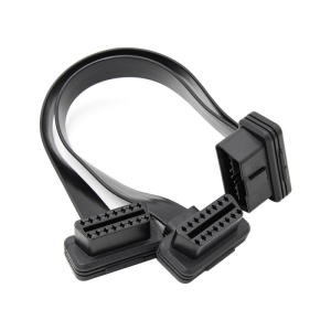 Extensie OBD2 2 in 1 Techstar cablu scurt 30cm
