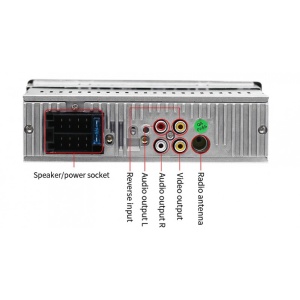 Radio Auto MP5 PLAYER Techstar® 4022D SMART 1DIN, cu Display 4.1", Bluetooth, Telecomanda - Img 12