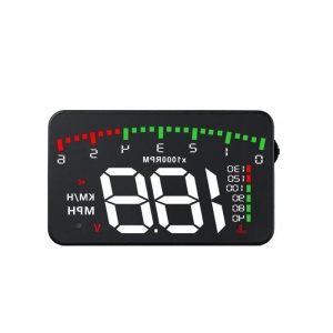 Resigilat Ecran HUD Techstar® Head-Up Display, Proiector Parbriz, Afisare Multiple Informatii, Conexiune OBD2