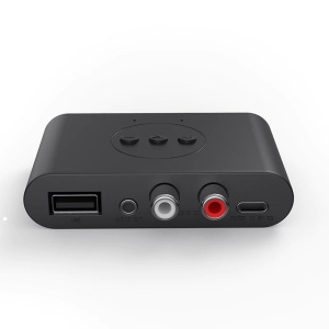 Resigilat Receptor Bluetooth Techstar® MM-2, Bluetooth 5.0, Interfata USB, Iesire RCA, Iesire AUX, Conectiune Multipoint - Img 3