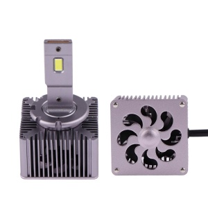 Resigilat Set 2 LED-uri Auto Techstar® D3S, 35w, 5000 Lumeni, 6500K, AUTO, 12-24 Volti, CSP, Canbus, Radiator Aluminiu - Img 5