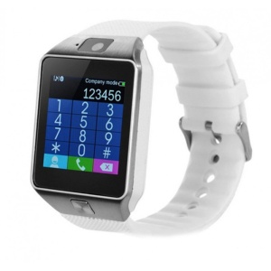 Resigilat Smartwatch Mtk DZ09 cu Bluetooth si Camera Foto, Compatibil SIM si MicroSD Alb - Img 7