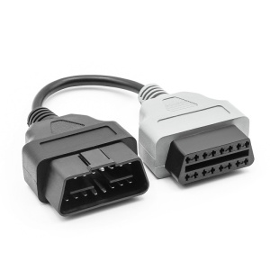 adaptor rosu diagnoza auto Techstar OBD2 compatibil ECUScan Fiat