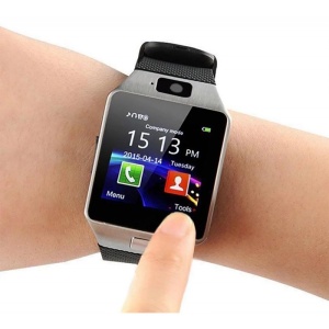 Smartwatch Techstar® DZ09, 1.56inch LCD, Compatibil SIM, MicroSD, Camera Foto, Apelare, SMS, Pedometru, Monitorizare Somn - Img 4