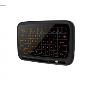 Tastatura Wireless Techstar H18+ cu taste iluminate, vedere in lumina slaba